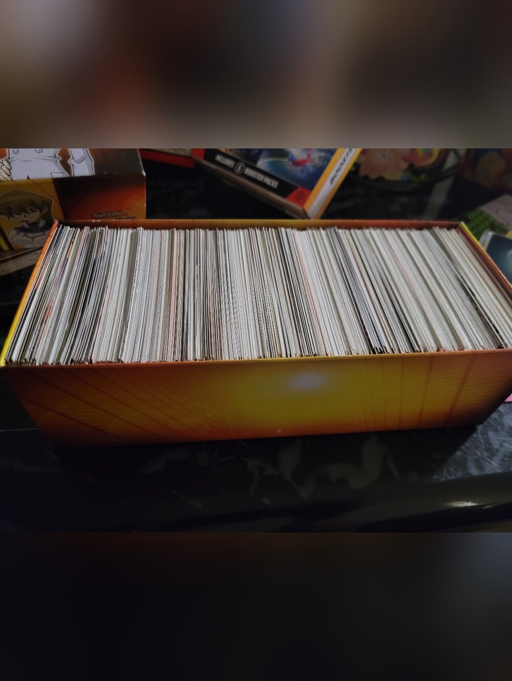 Box Full Of Collectable Sports Cards